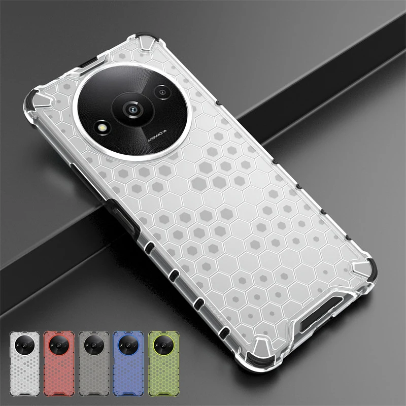 Per Xiaomi Redmi A3 Custodia Xiaomi Redmi A3 A2 A1 Plus Cover Armor Pc Cover Protettiva In Silicone Antiurto Xiaomi Redmi A3