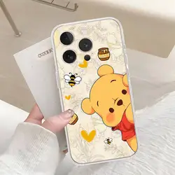 Classic Kawaii Winnie - The - Pooh Soft Transparent Phone Case - iPhone 12 (Z1)