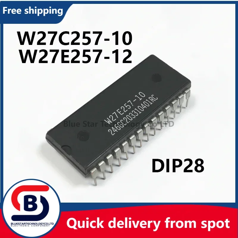 

Бесплатная доставка 20 шт./лот W27C257-10 W27C257 W27E257 27C257 27E257 DIP28 Быстрая доставка с spot
