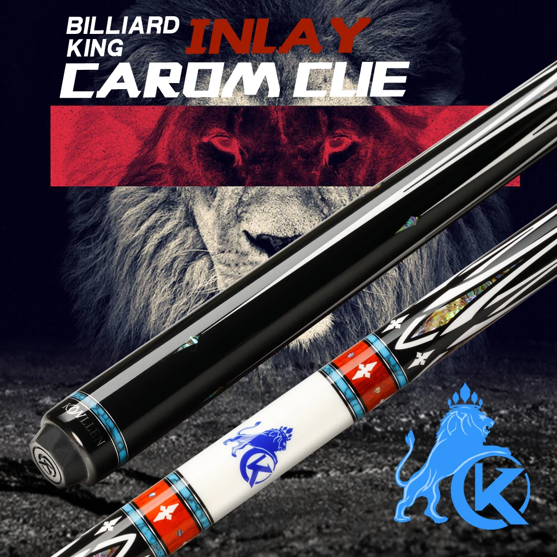 Stecca Da Biliardo Carambola In Fibra Di Carbonio Konllen Stecca Da Biliardo 12Mm 142 Cm Stecca Da Biliardo A 3 Cuscini Per Stecca Da Carambola Profes