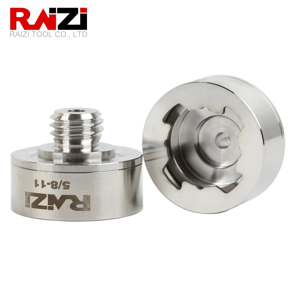Winkelschleifer Zubehör, M14 X-LOCK-Adapter mit M14 Sicherungsmutter für LOCK auf M14 Gewinde Anwendbar auf Winkelschleifer Schneidklinge Diamant Bit Edelstahl Adapter M14 Flansch Sicherungsmutter