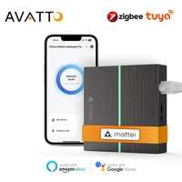 AVATTO Tuya Matter Smart Gateway Hub ZigBee Smart Home Bridge Wired Remote Controller Works With HomeKit,Google Home,Alexa