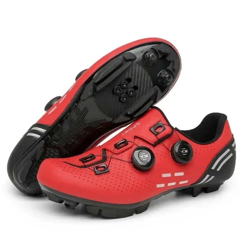 New Professional Cycling Shoes for Men Women Speed Mountain Bicycle Flat SPD Pedals Racing Biking MTB Cleats Road Bike Sneakers 3