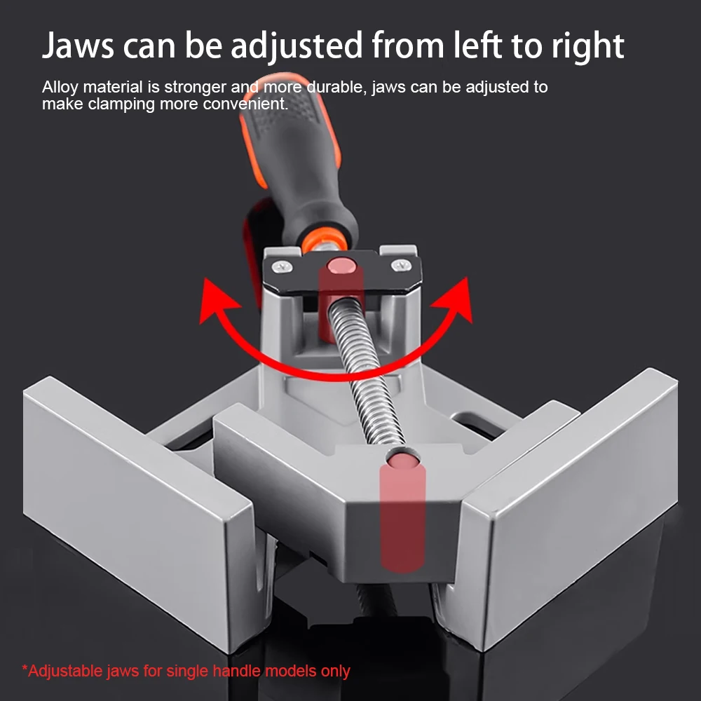 Handheld Woodworking Right Angle Clamp 90 Degree Right Angle Holder Glass Holder Fast Welding Clamps