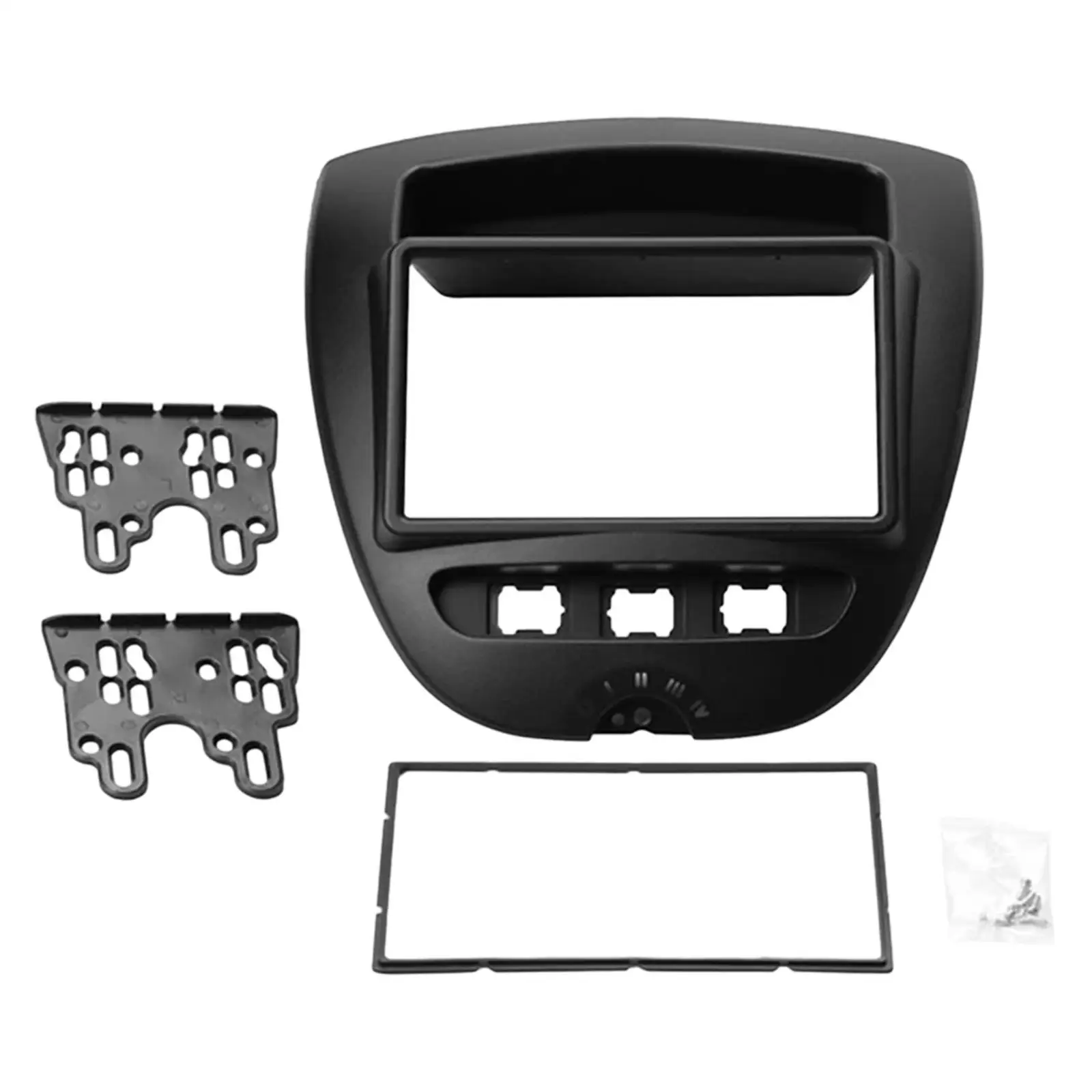 Car Dashboard Mounting Kits Radio Installation Front Center Double Din Dashboard Dashboard Panel Car Stereo Radio Frame