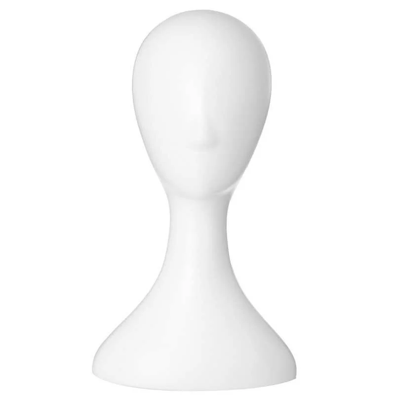 Multi Skin Color Plastic Model Head Creative Wig Hat Display Stand Courier Transportation Wig Fixing Stand Shooting Prop Dummy