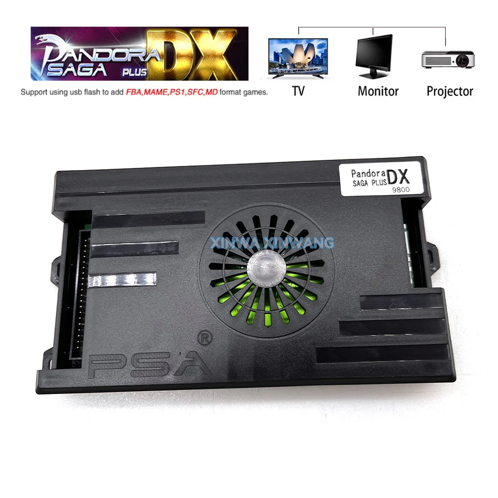 Pandora SAGA PLUS DX2 アーケードボックス9800 in 1 Pandora Saga Box DX2 Plus 9800 in 1 Arcade Version Jamma