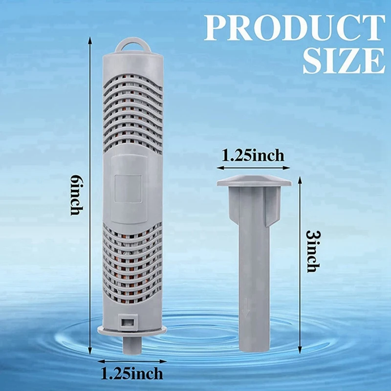 4 Pcs Spa Mineral Sticks Hot Tub Zinc Mineral Stick Spa Sticks Filter