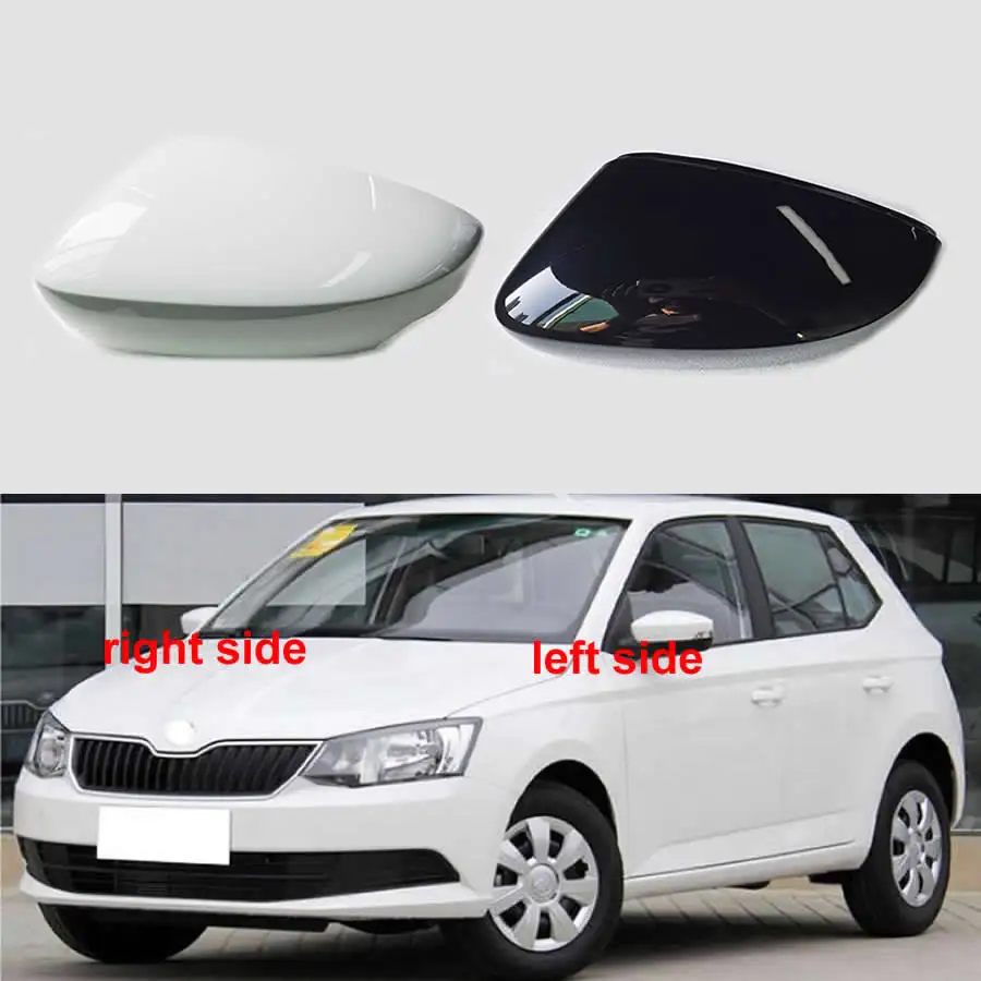 

Skoda Fabia 2015-2019 / Rapid 2018-2020 автомобильные аксессуары чехол для зеркала заднего вида боковые зеркала корпус цветная роспись