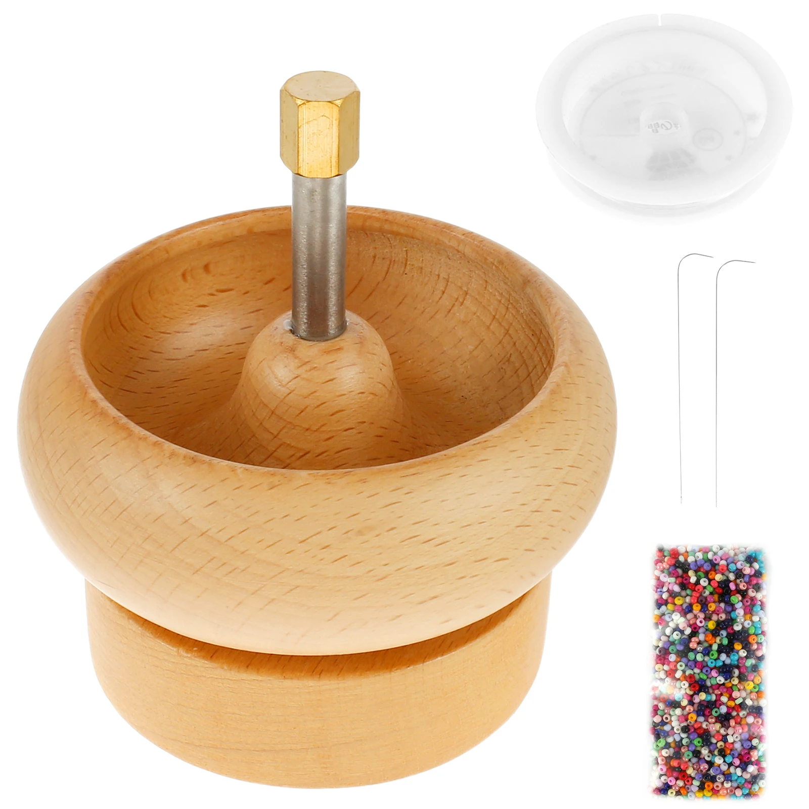 Bead Spinner For Jewelry Making Dual Bowls Beads Wooden Stringing Supplies  Jewelry Spinning Tools For Pendants Earrings - AliExpress