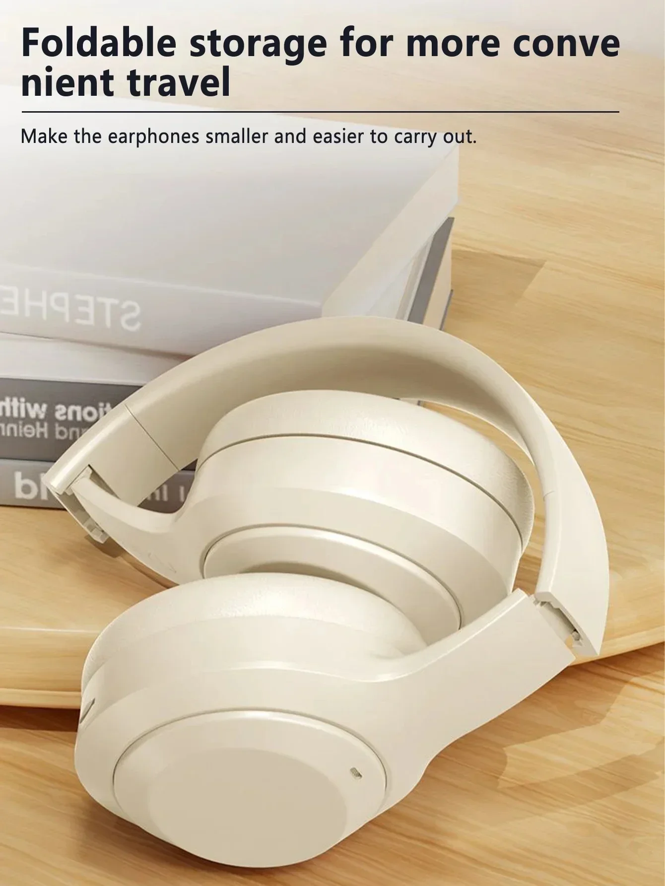 Description Picture 3 of itemBluetooth5.3 M5 Wireless Headset HiFi Stereo Earphones Noise Cancelling Gaming Headband Foldable with Mic Earbuds