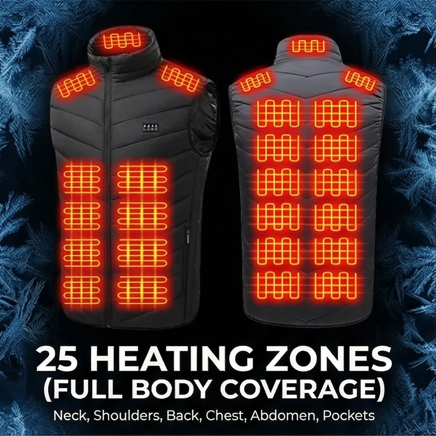  slider image of Winter Intelligent Heated Vest