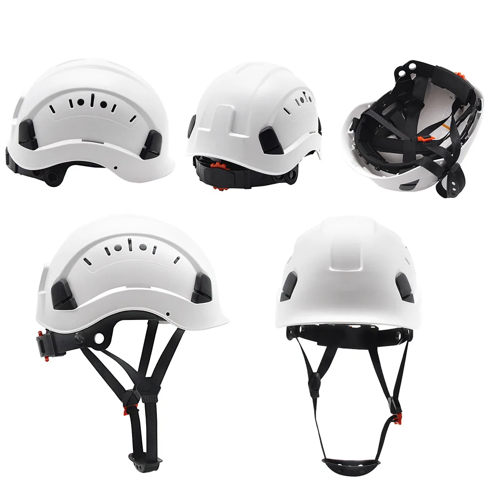 ABS Safety Helmet Construction Climbing Steeplejack Worker Protective Helmet Hard Hat Cap Outdoor Workplace Safety Supplies CE