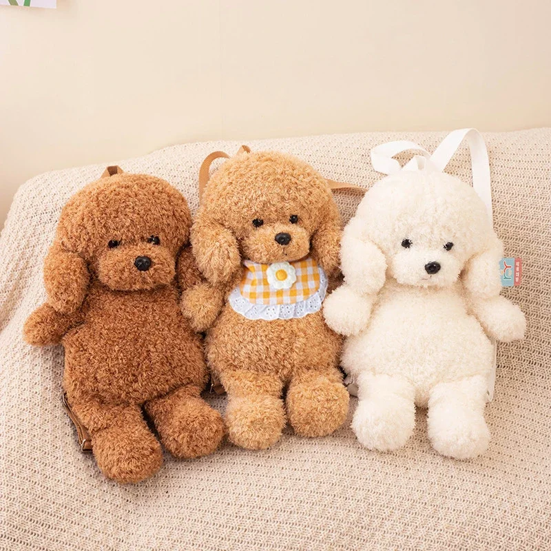 thumbnail image 2 of Teddy Bear Dog Bag, Puppy Plush Outing Backpack Purse 2 of 12
