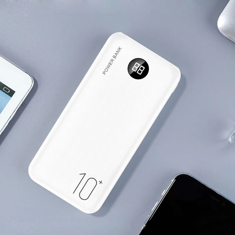 Power Bank 10000 Mah Poverbank Ricarica Rapida Caricabatteria Esterno Usb 10000 Mah Per Iphone 14 13 Huawei Xiaomi Powerbank