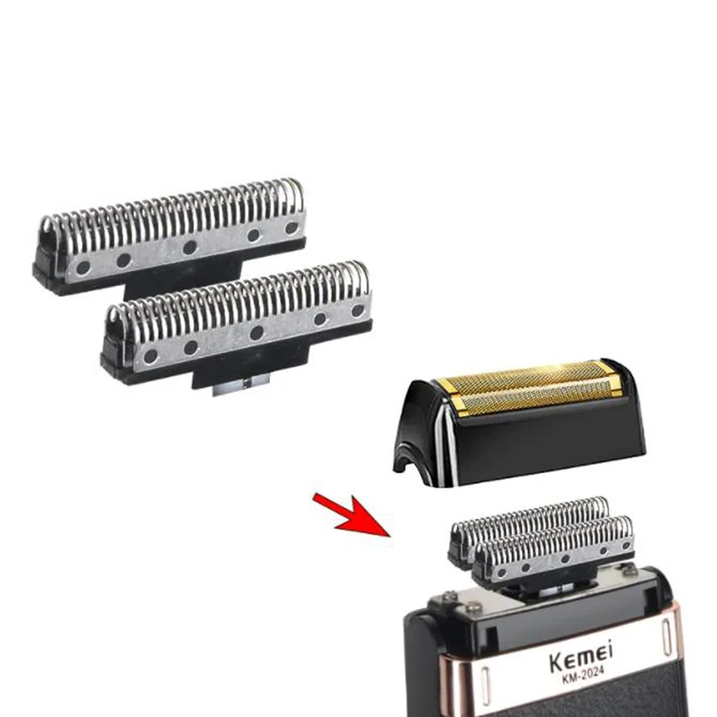 Description Picture 5 of itemChemclin KM-2024 High Quality Home Double Blade Electric Shaver Replacement Blade Original Blade