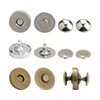 10 Sets Metal Double Rivet Magnetic Clasps Buttons Fastener Bag Press Buckle Purses Handbag Clothes DIY Accessories 14mm 18mm 4