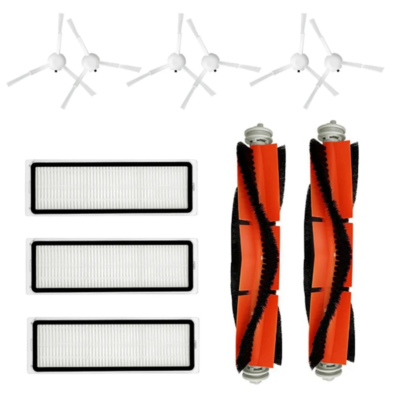 

Main Brush Side Brush HEPA Filter For Xiaomi 1C 1T 2C For Dreame F9 Robot Vacuum Cleaner Accessories