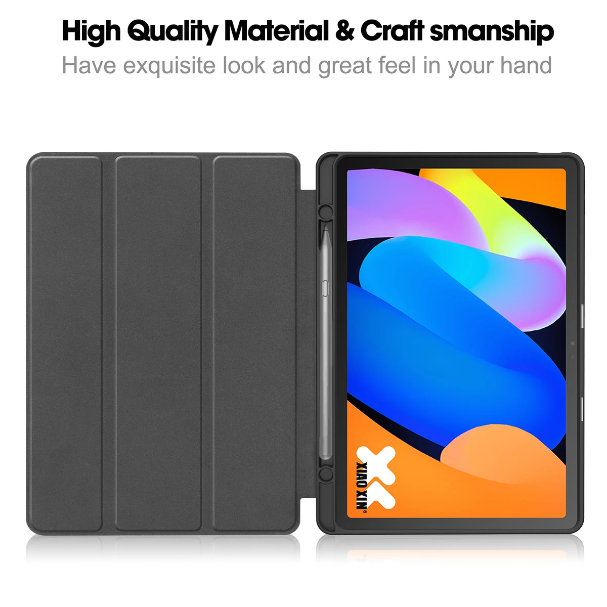 Coque For Lenovo Idea Tab 11 TB336FU Case With Pen Holder Magnetic Leather Fold Smart Cover For Xiaoxin Pad 11 2025 TB335FC Case — view 4