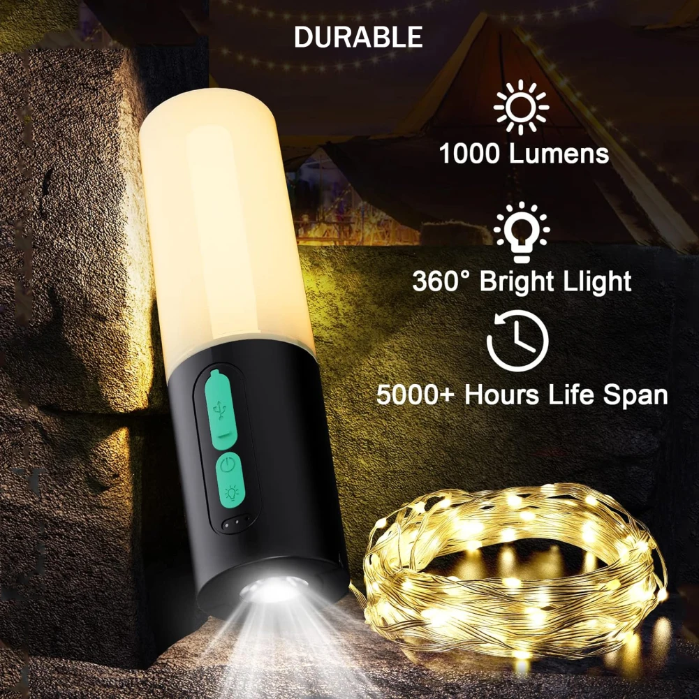 

Фонари для кемпинга, 7 режимов, IPX6