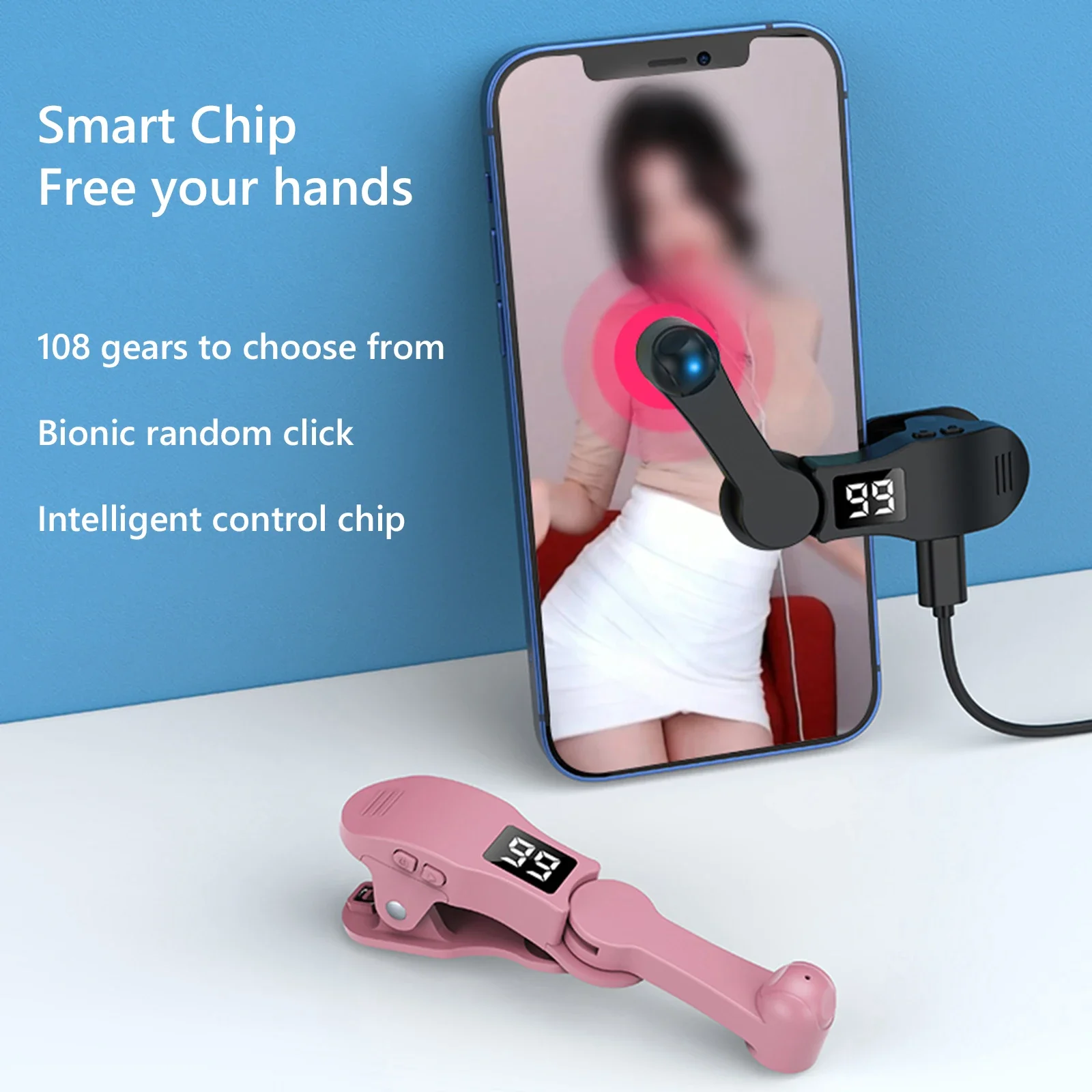 폰 화면 자동 클리커, USB 장치 화면 자동 클리커, 손가락 클릭 USB 시뮬레이터 스마트폰 게임 쇼핑 좋아요 기능