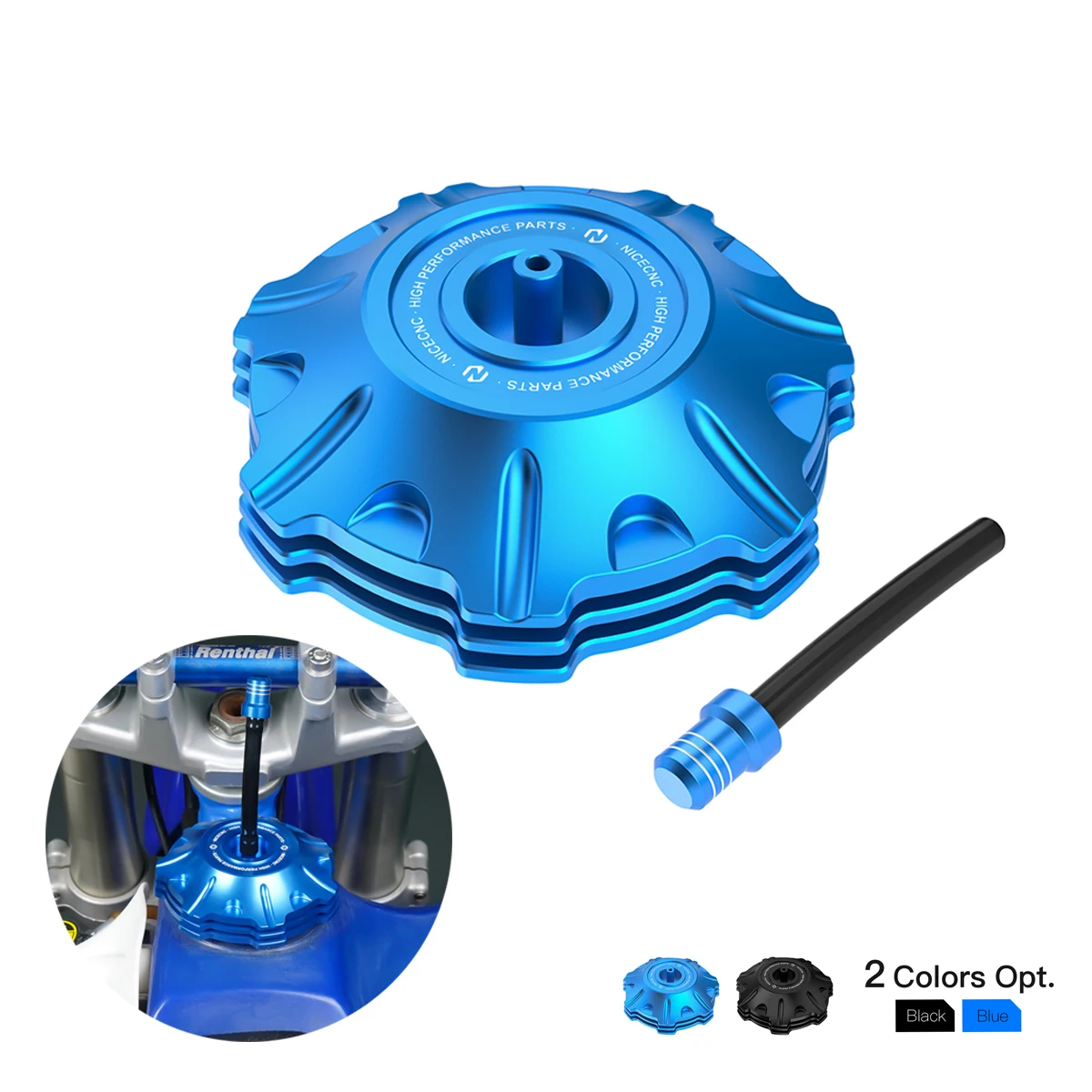 CNCMotorcycleGasFuelPetrolTankCapBreatherForYamahaYZ85125