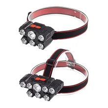 

Strong Powerful COB LED Headlamp Headlight USB Rechargeable Torch Head Lamp Household Outdoor Sports Fishing Work Lighting