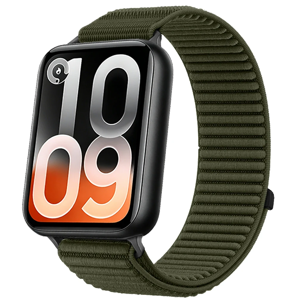 Wave Pattern Nylon Loop Braided Strap, Breathable and Comfortable Wristband Bracelet
