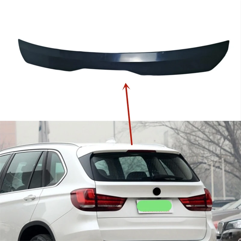 

For BMW X5 F15 Roof Spoiler Rear Wing Body Kit Accessories ABS Plastic SUV Hatchback Universal Gloss Black