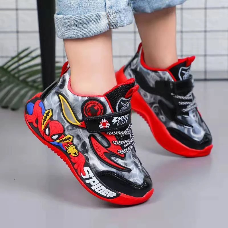 Disney Boys Shoes Spring Autumn Sports Shoes Boy Sneakers Running Shoes