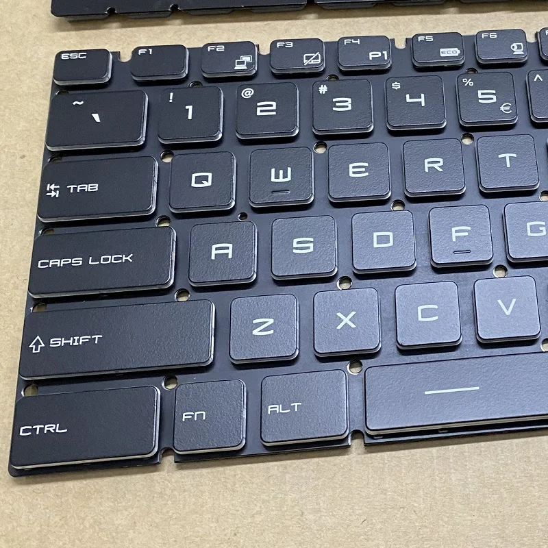 Eua para Msi Gs75 Stealth Gp65 Gp75 Leopard 9se 10se 10sf 8se 8sg 9sd 9sf Teclado Portátil com Luz Retroiluminada Rgb por Chave Novo - Imagem 3