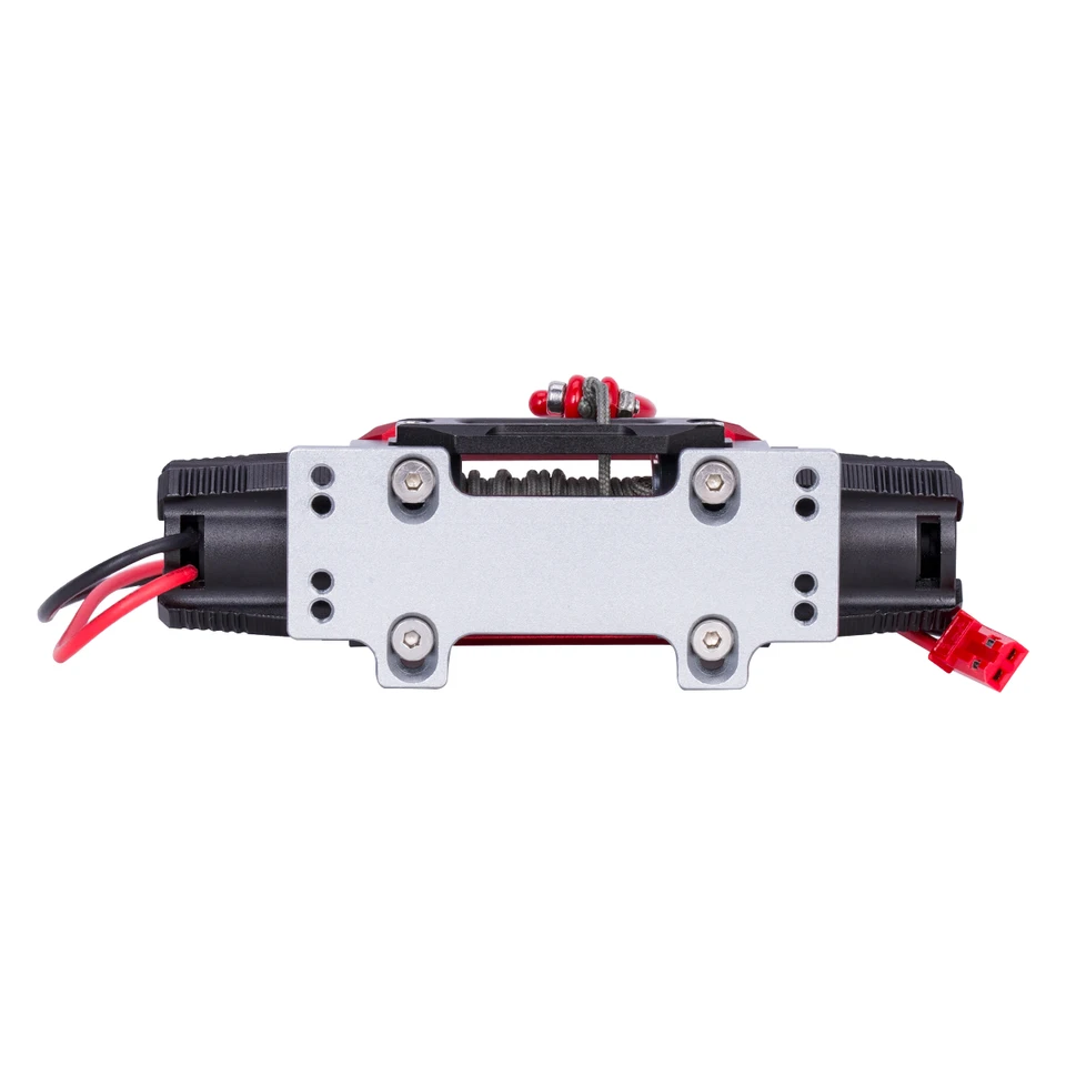 Dilwe RC Car Winch, 1/8 Scale RC Model Vehicle Crawler Car Dual 並行輸入品 Dilwe RC Winch, RC Car Metal Winch with Dual Motor Compatible with