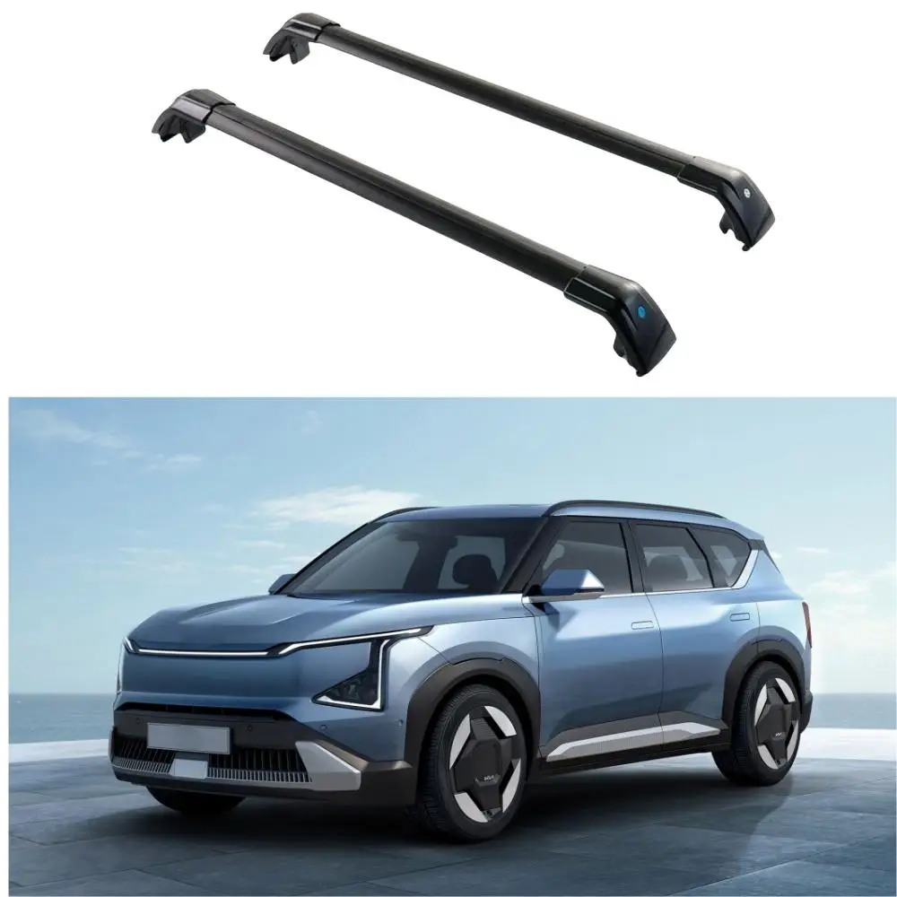 

Поперечные рейки высокого качества, 2 шт., подходят для 2024 KIA EV5, багажные рейки на крышу
