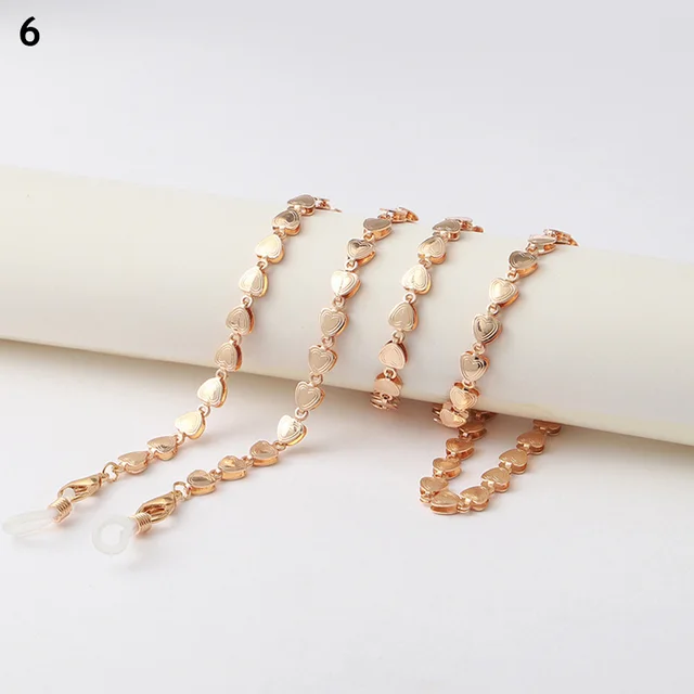 Metal Iron Sunglasses Chain For Women 