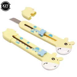 Mini Paper Knife Cutter Machine Portable Pocket Utility Knife Paper Cutter Express Box Wrapping Cutting Tool