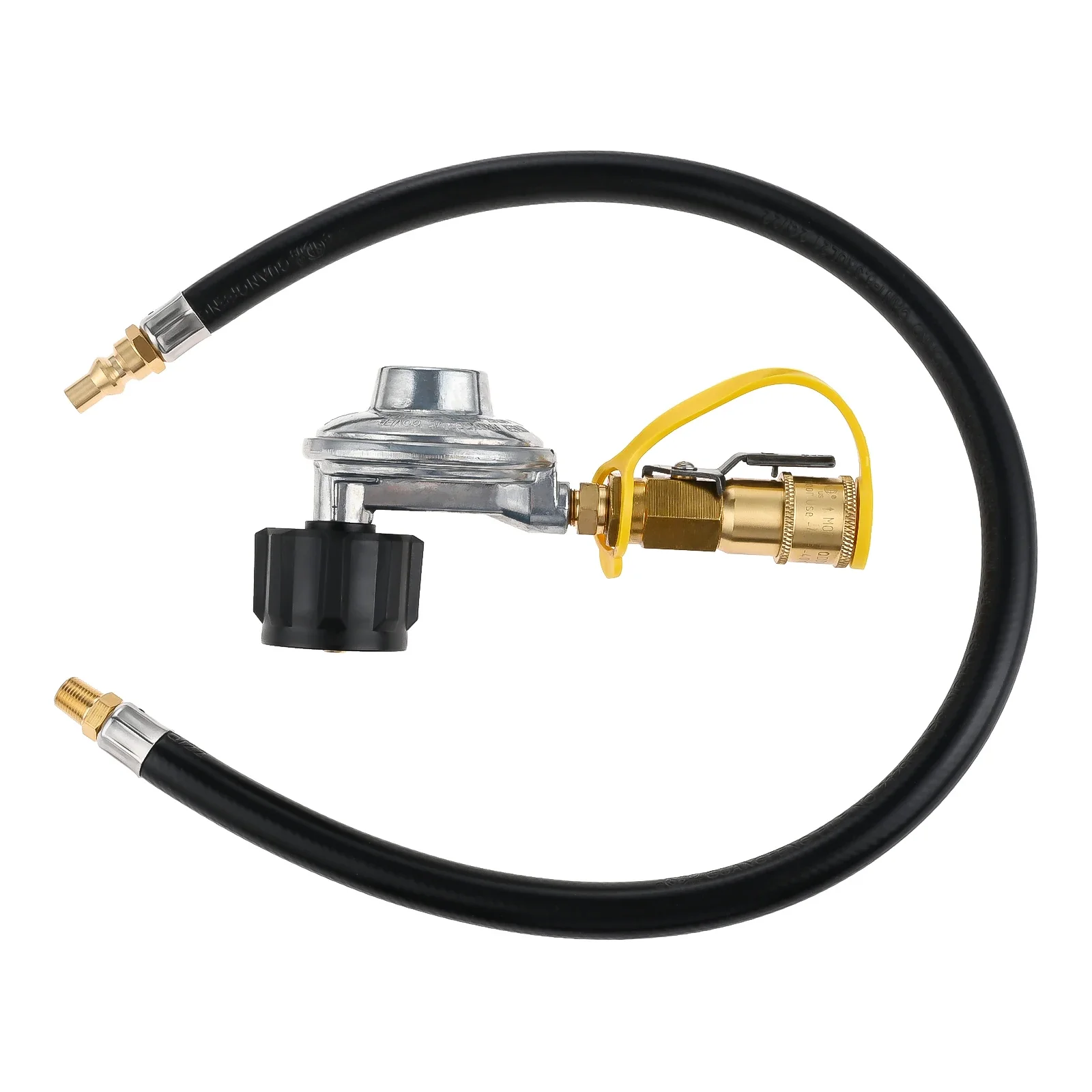 Regolatore Griglia 2Ft Tubo Propano A Connessione Rapida 1/8 "Filettatura Maschio Npt Per Weber Spirit 500 700 Genesis 1000-5000 Platinum I & Ii