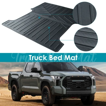 Truck Bed Mat Fit For 22 -24 Toyota Tundra CrewMax Cab 5.5FT Short Bed Liner 2