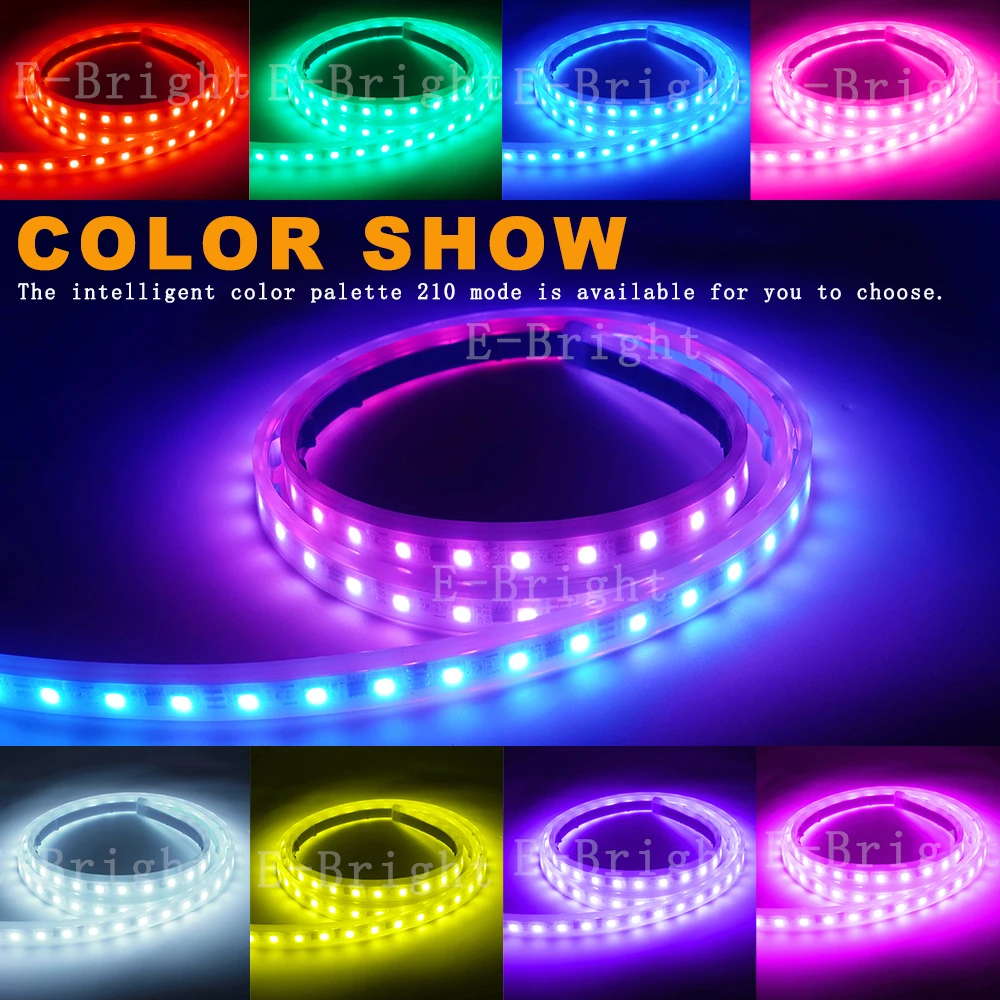 1,5 m auto motorkap LED strip witte lichtstrip auto motorkap afdekking auto motor afdekking dynamische scan starter kit lichtstraal 12V 1 stuk