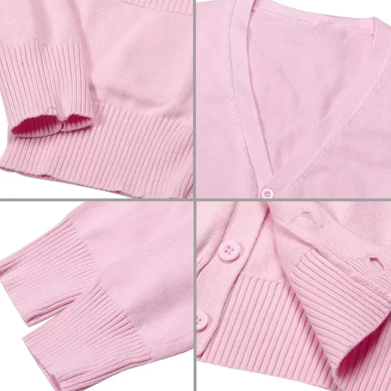 Japan School Sweater for Student Preppy Jk Cardigan Girl Jacket Autumn Winter Japanese Uniform High School Clothes Loli Cosplay
