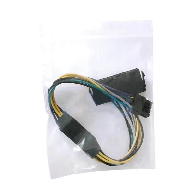 para Dell Optiplex 3020 7020 9020 Pinos Cabo de Alimentação Atx 24 Pinos para 8pin Cabos 30cm de Longa Fonte de Alimentação Adaptador Cabo Substituição - Imagem 5