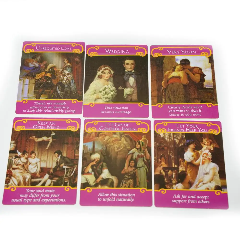 その他 The Romance Angels Oracle Cards Romance Angels Oracle Deck. Love Oracle Cards - Etsy