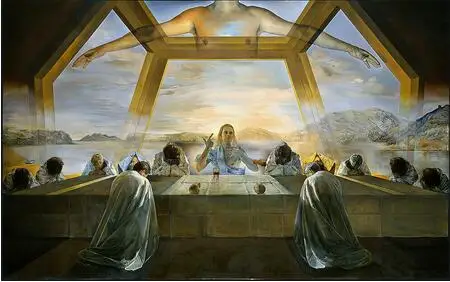 Salvador Dali L'Ultima Cena Giclée Of Painting Art Print Silk Poster Home Wall Decor