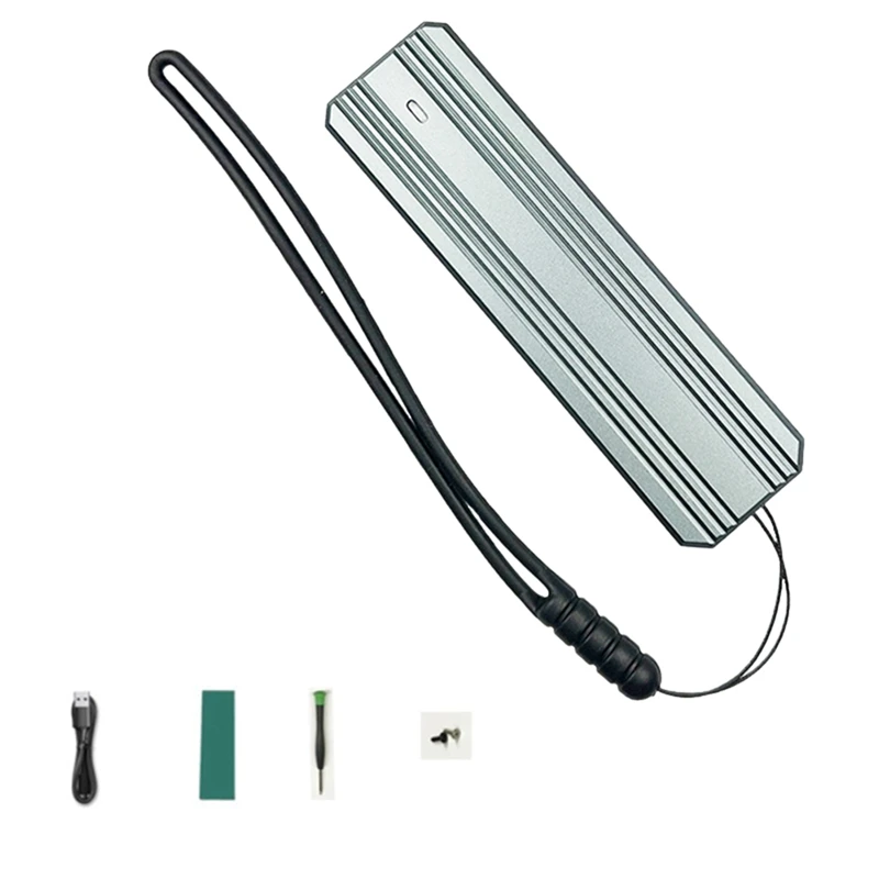 

M.2 алюминиевый корпус SSD, поддержка Nvme/NGFF SATA TYPE-C USB3.2 GEN2, алюминий 10G, двойное соглашение