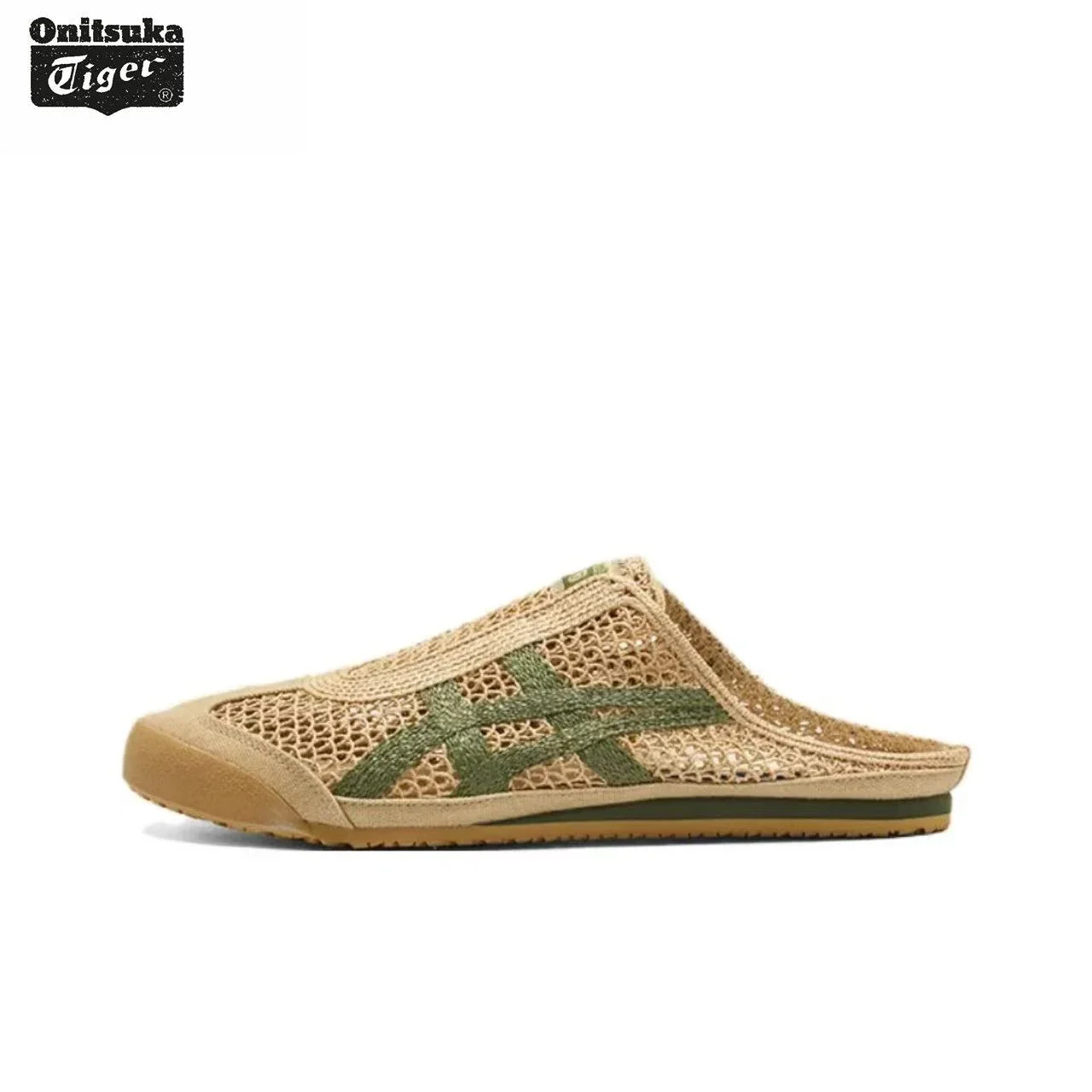 thumbnail image 1 of Onitsuka Tiger MEXICO 66 Sabot Zapatillas de caña baja transpirables y ligeras unisex verde, 1 of 5