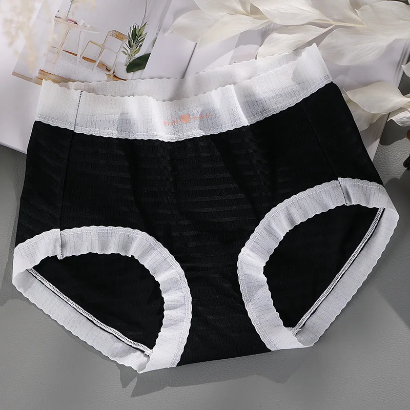 XL-3XL Women's Underwear Sexy Lace Panties Plus Size High Waist