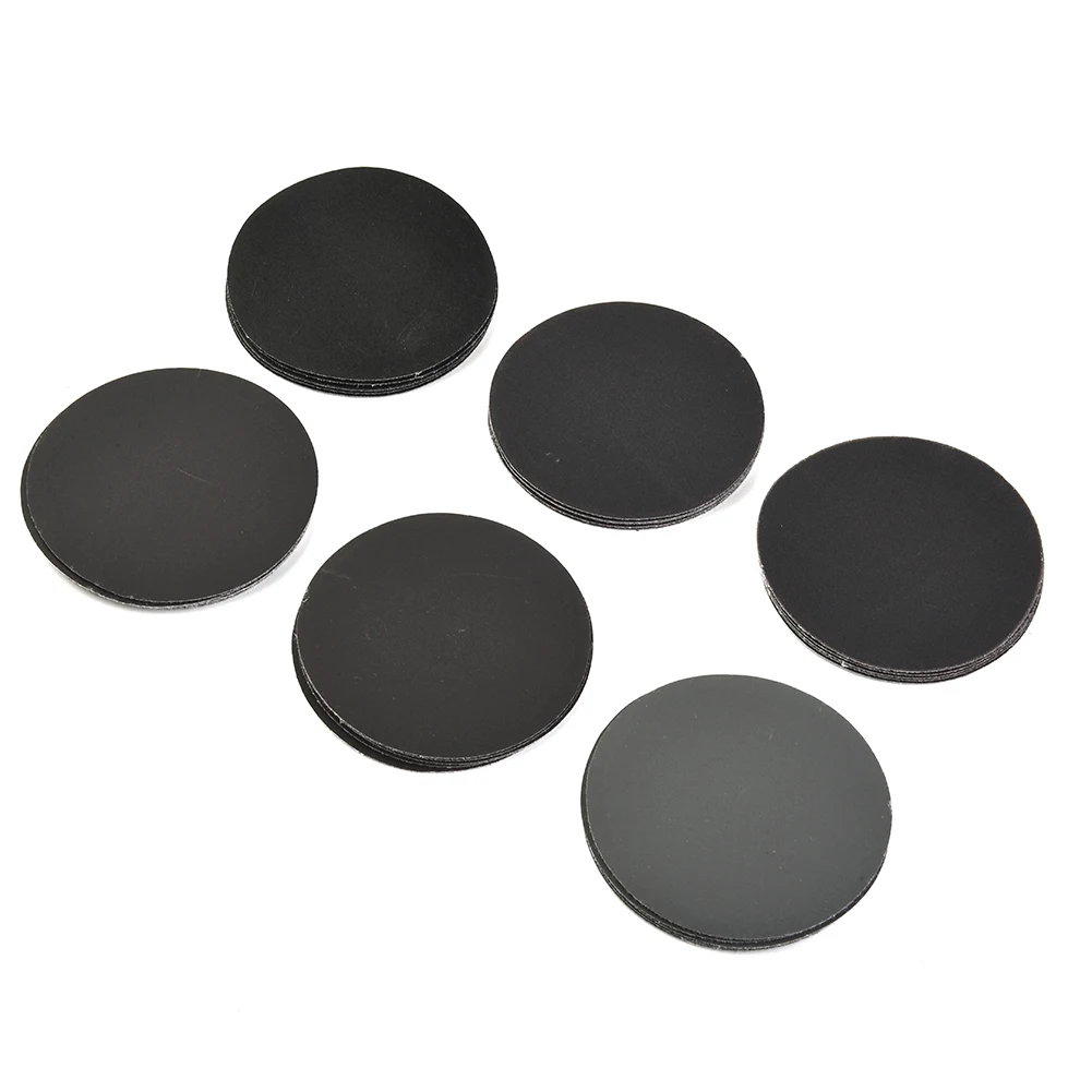 30Pcs 3inch 75mm Sanding Discs Wet/Dry Sandpaper 320 400 600 800 1000 1500 Grit Sand Carabiner Round Sand Tray