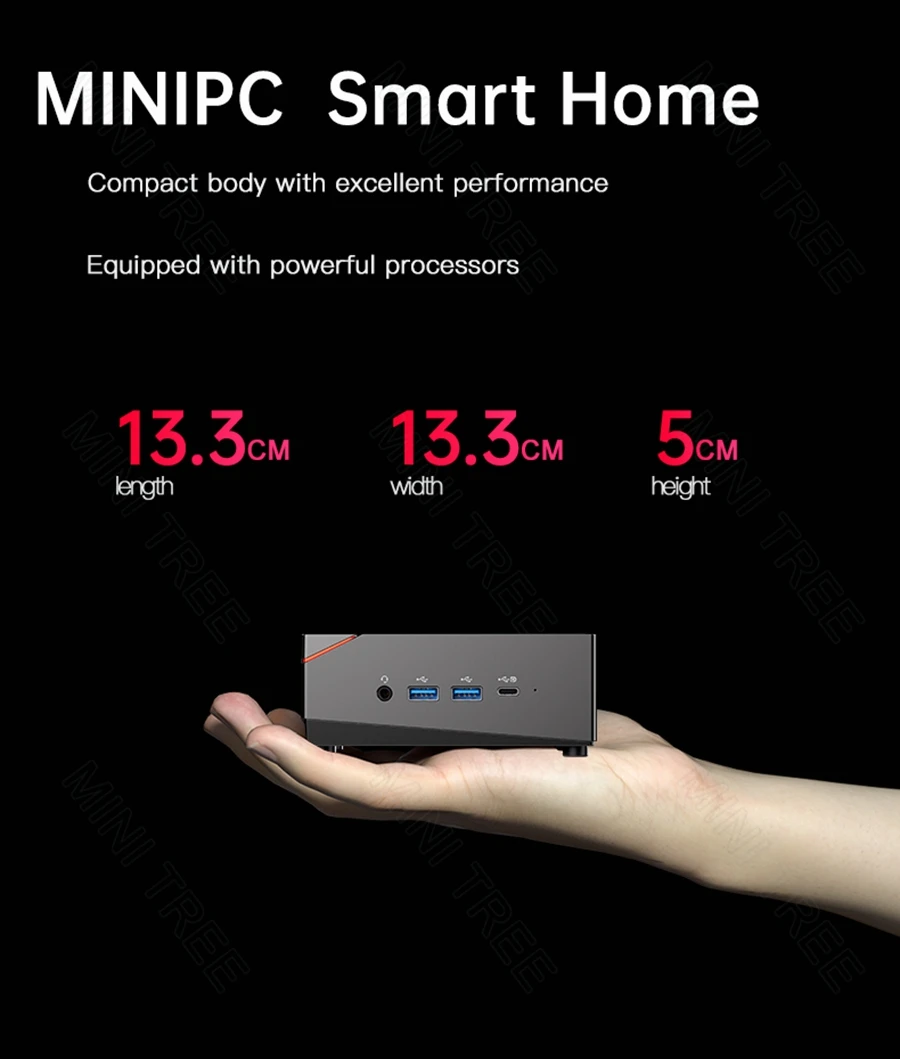 Powerful AMD Ryzen 7 5800U Micro Gaming Mini PC with DDR4, M.2 NVME, Win 11, Dual 2.5G, 4K Triple Display, HD DP, WiFi6, and BT5.2 – Elevate Your Gamer Desktop Experience. Description Image.This Product Can Be Found With The Tag Names Barebone Mini PC, Computer Office, Mini pc