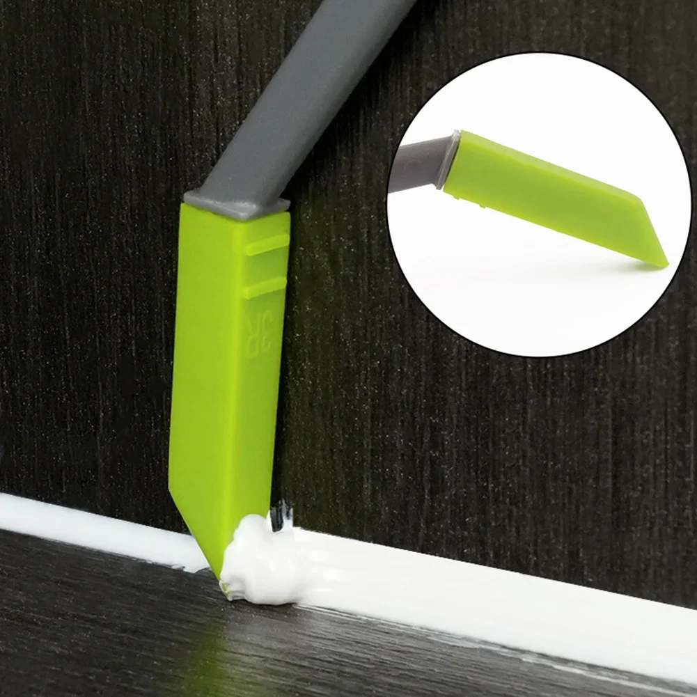 9 in 1 Car Window Glass Glue Angle Scraper Caulk Tool Multi-angle Sealant Scraper Descaling Kitchen Tile Floor Gap