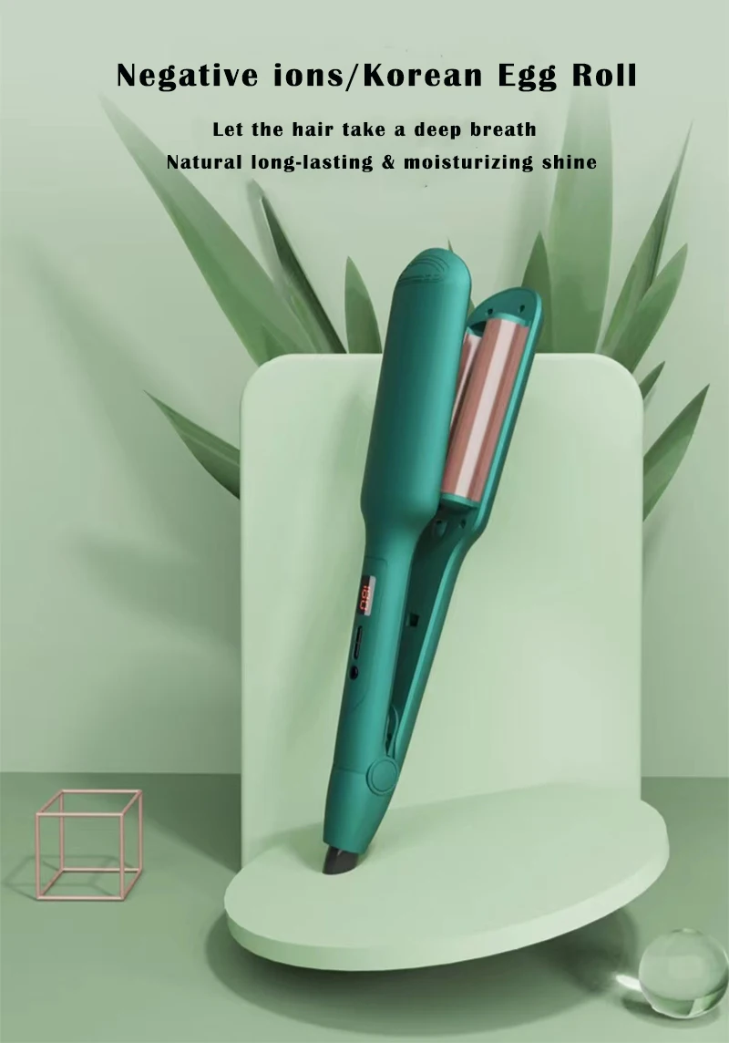 Description Picture 2 of itemProfessional LCD Hair Curler Adjustment Temperature Hair Curl Irons Curling Wand Roller Flat Iron Hair Styling Tools