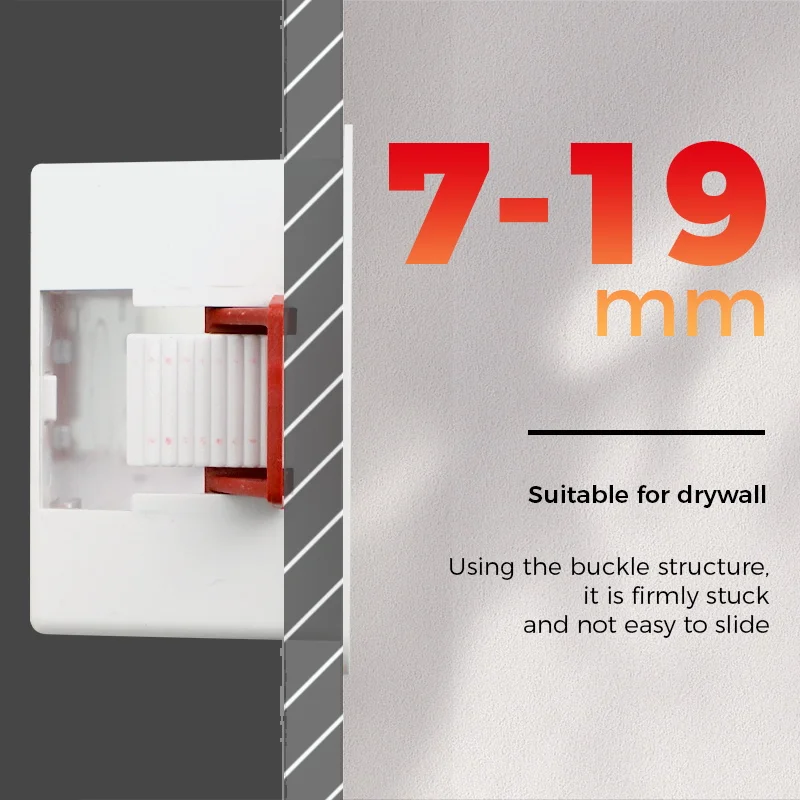 Plastic Dry Lining Box 146 Type Wall Switch Power Socket Gypsum Board Drywall Boxes 45mm Depth Plasterboad Hidden Cassette
